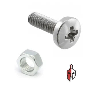 M2 Phillips Head Bolts with Nuts in Sri Lanka