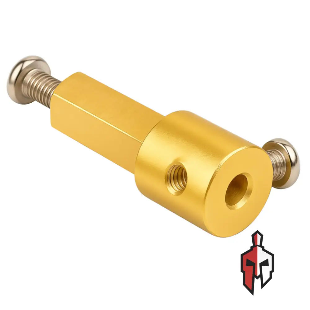 Mecanum Wheel Brass Coupler 4mm for 48mm-80mm in Sri Lanka
