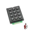 Matrix Keypad Plastic 3x4 12 Keys in Sri Lanka