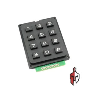 Matrix Keypad Plastic 3x4 12 Keys in Sri Lanka
