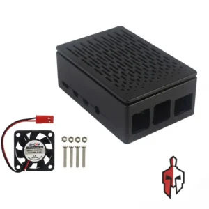 Raspberry Pi 4 Plastic Case with Fan in Sri Lanka