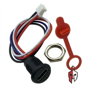 Type-C USB Connector Panel Mount 4 Wire in Sri Lanka