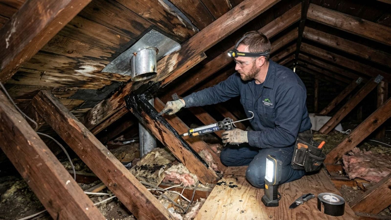 Attic Leak Source Repair in Santa Ana, CA