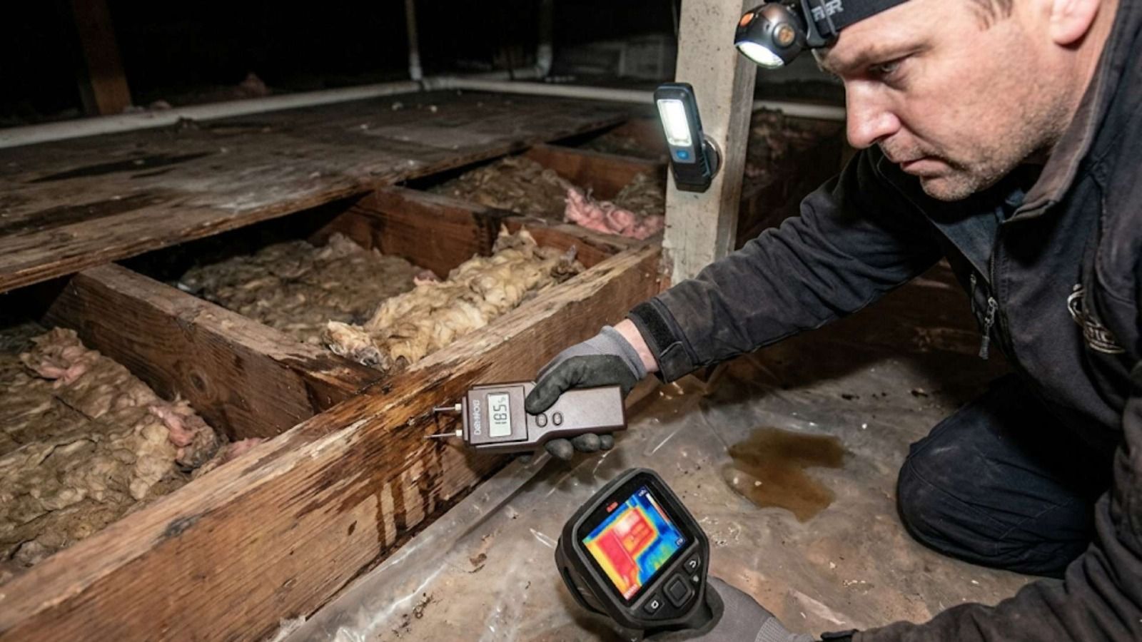 Home Moisture Inspection in Gunter, TX