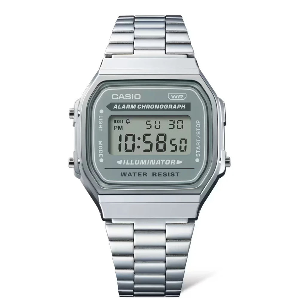 How to Choose a Casio Watch in Kenya - Casio A168 Green Dial Watch