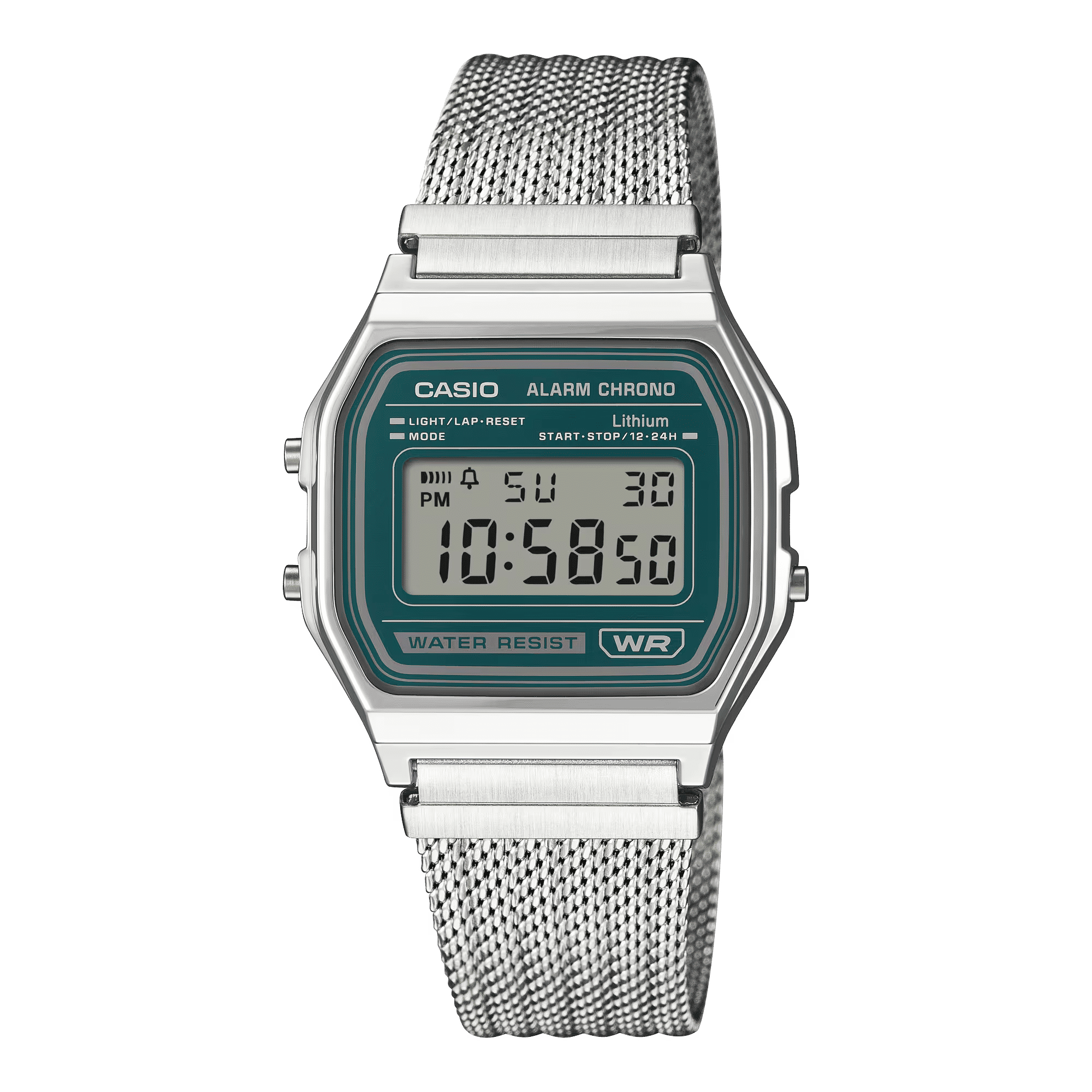 Casio A158WEM-3 Vintage Gold Digital Watch