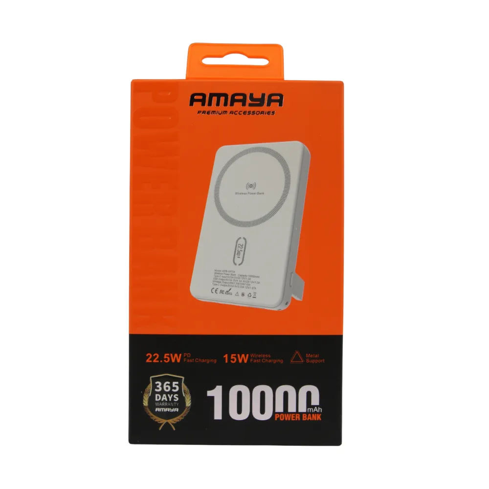 Amaya APB-WF54 10000mAh 20W Power Bank - White