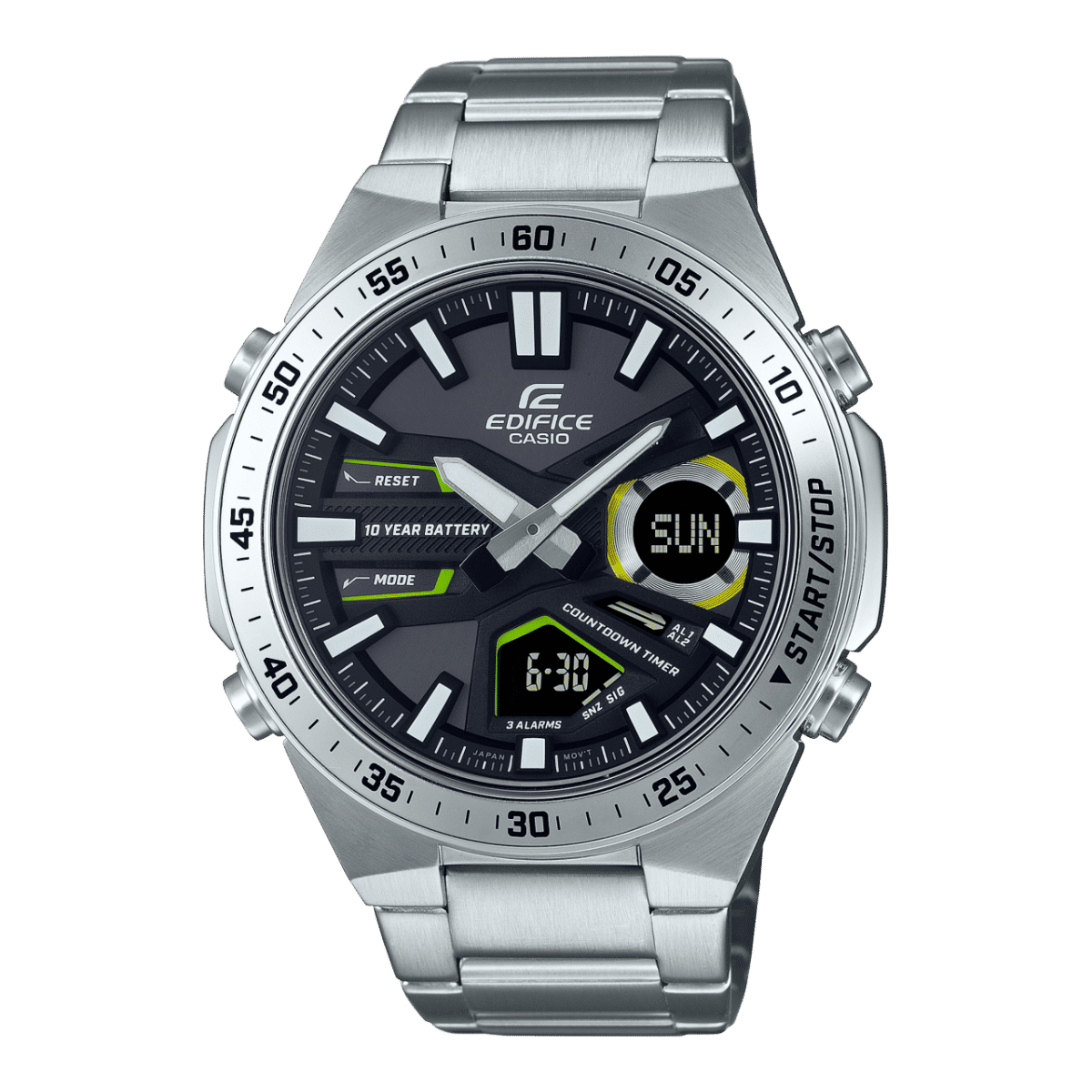 Casio EFV-C110D-1A3V Edifice 10-Year Battery Watch