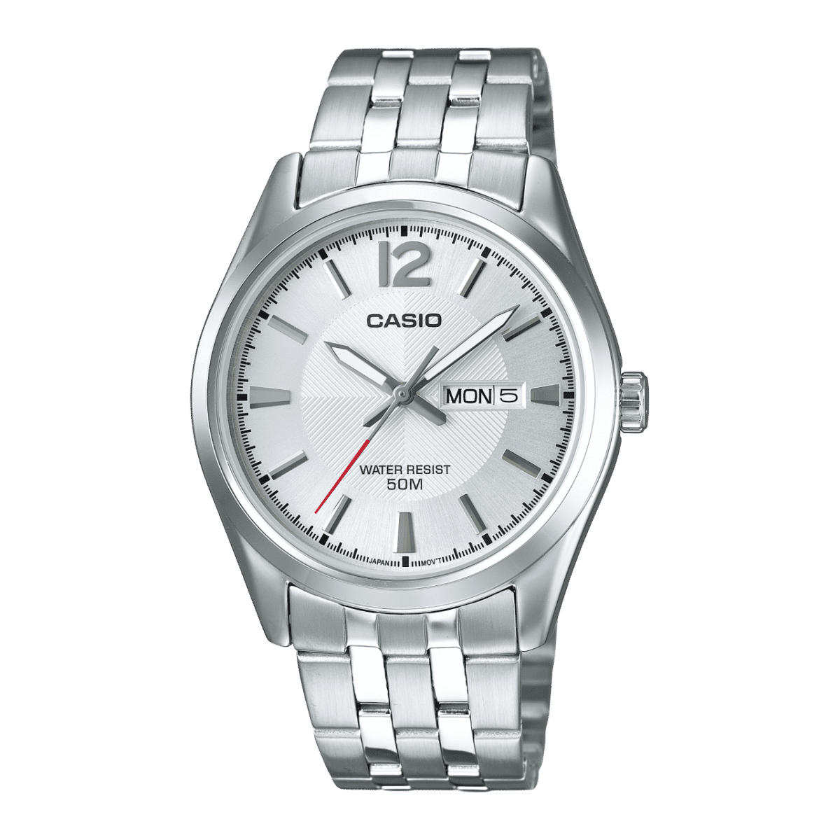 Casio MTP-1335D-7AV Men’s Day-Date Bracelet Watch