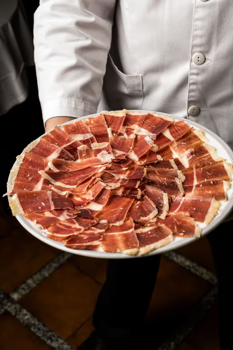 Platos de pescado fresco