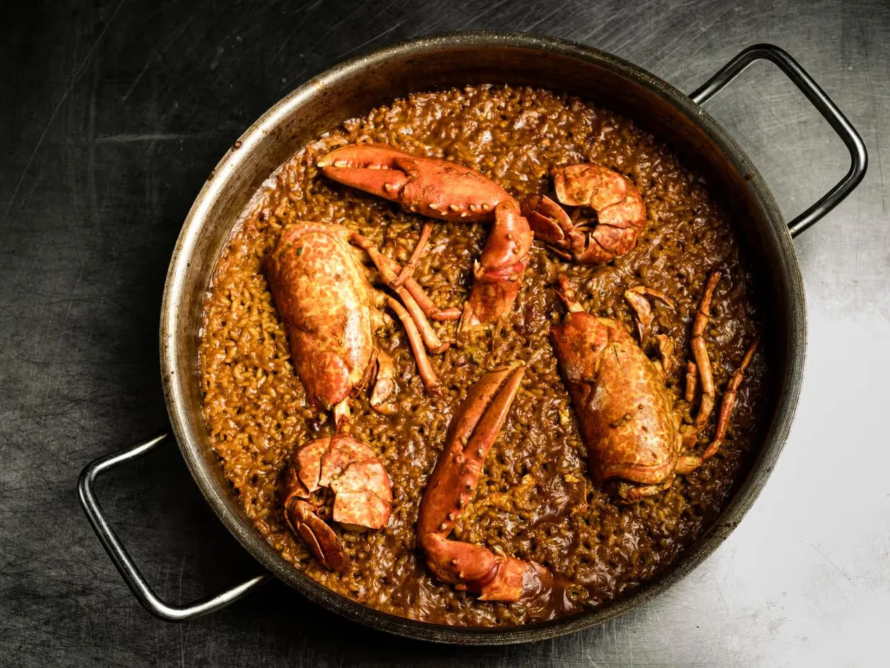 Platos de mariscos frescos Platos de mariscos frescos