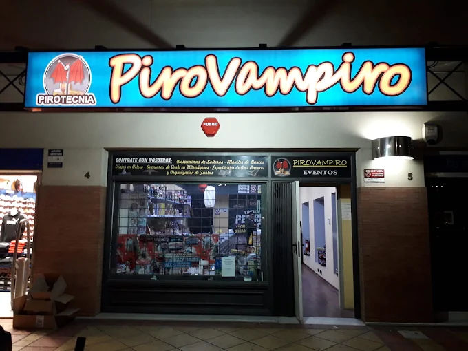 Pirovampiro tiendas en Cádiz: Chiclana, Los Barrios y Algeciras Pirovampiro tiendas en Cádiz: Chiclana, Los Barrios y Algeciras