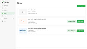 Order Details and Stores