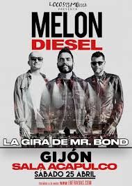 Concierto de Melón Diesel en Sala Acapulco (Gijón) · 25 de abril, 2026