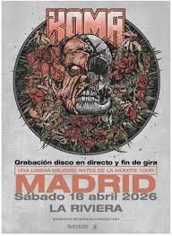 Concierto de Koma en Sala La Riviera (Madrid) · 18 de abril, 2026