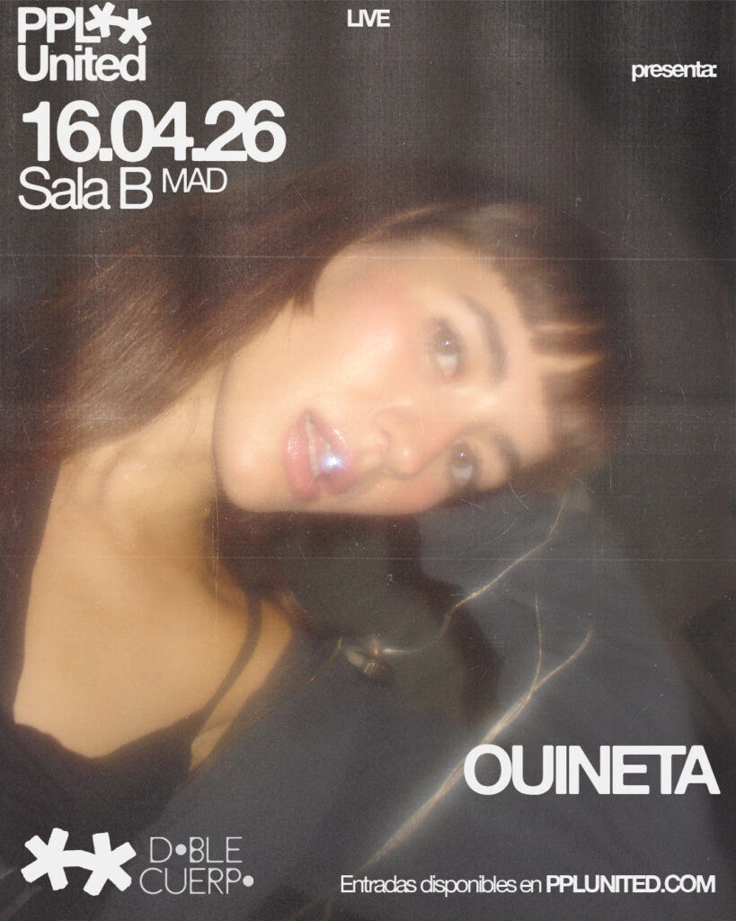 Concierto de Ouineta en Sala B (Madrid) · 16 de abril, 2026