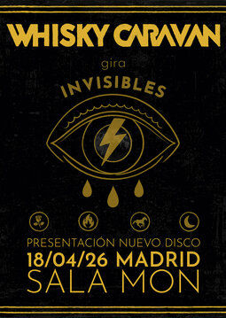 Concierto de Whisky Caravan en Sala Mon Live (Madrid) · 18 de abril, 2026