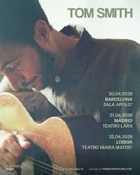Concierto de Tom Smith en Teatro Lara (Madrid) · 21 de abril, 2026