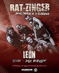 Concierto de Rat-Zinger en Sala Babylon (León) · 17 de abril, 2026