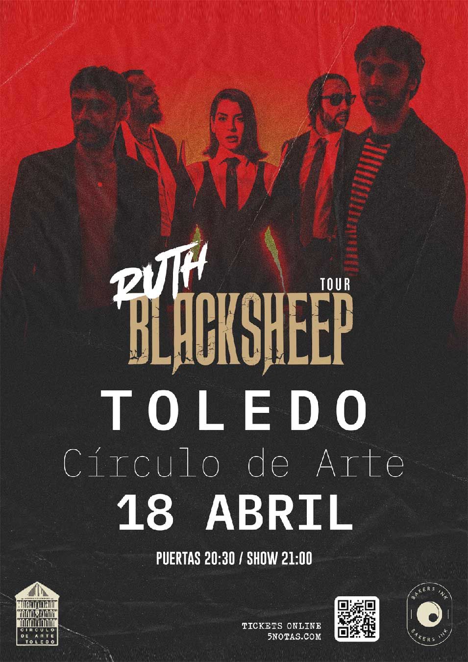 Concierto de Ruth Lorenzo en Círculo de Arte (Toledo) · 18 de abril, 2026