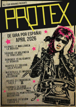 Concierto de Protex en El Búnker (Alicante) · 19 de abril, 2026