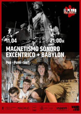 Concierto de Magnetismo Sonoro Excéntrico en 11 de abril, 2026