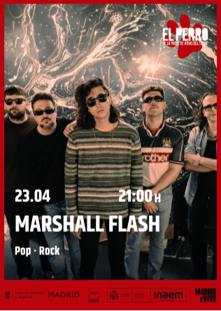 Concierto de Marshall Flash en El Perro de la parte de Atrás (Madrid) · 23 de abril, 2026