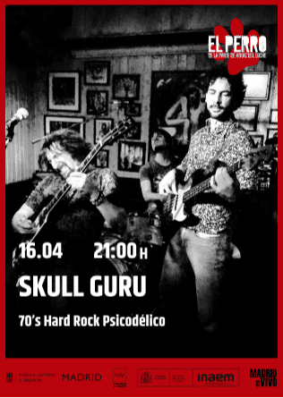 Concierto de Skull Gurú en El Perro de la parte de Atrás (Madrid) · 16 de abril, 2026