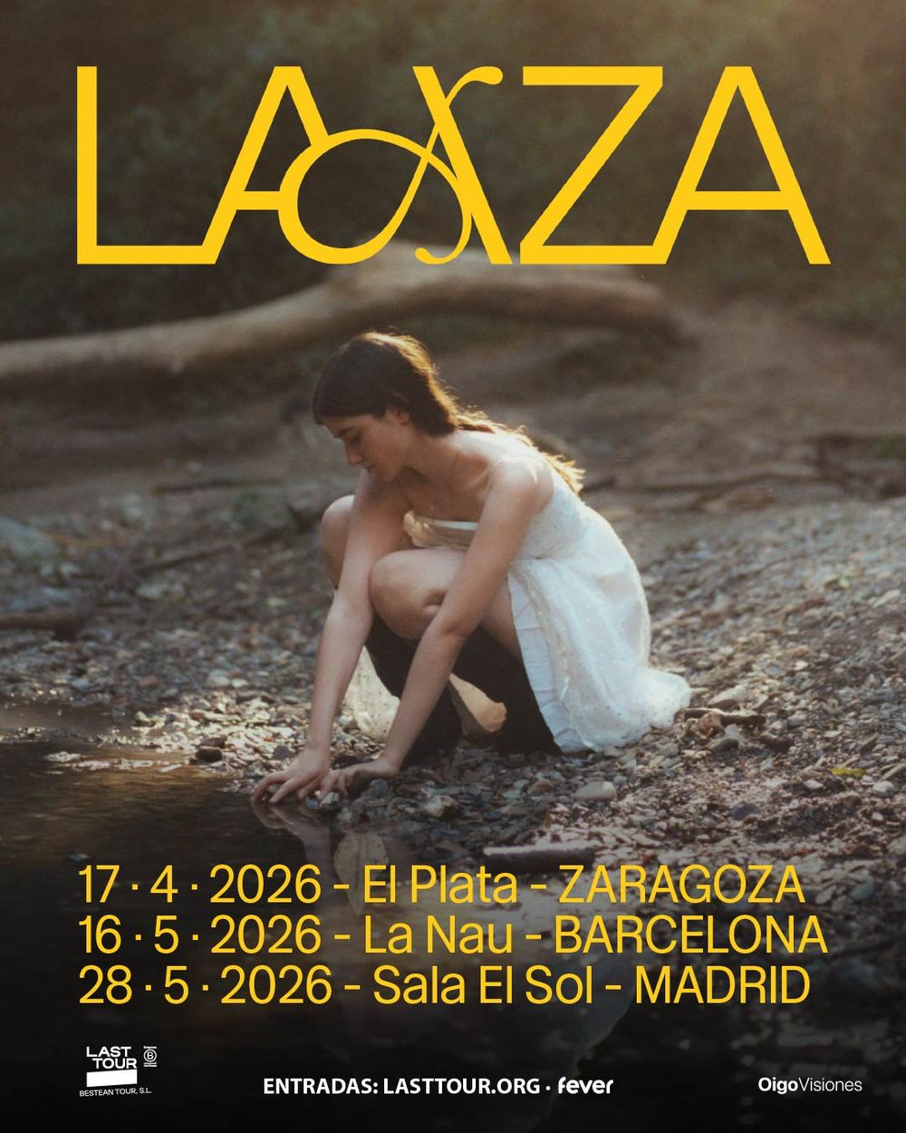 Concierto de Laaza en El Plata (Zaragoza) · 17 de abril, 2026
