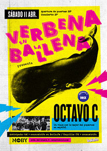 Concierto de Octavo C en Moby Dick (Madrid) · 11 de abril, 2026