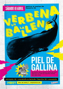 Concierto de Piel de Gallina en Moby Dick (Madrid) · 18 de abril, 2026