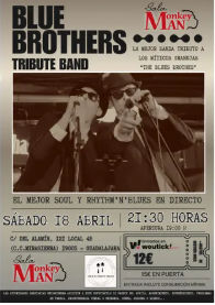 Blue Brothers ‘Tributo Blues Brothers’ en Monkey Man (Guadalajara) · 18 de abril, 2026