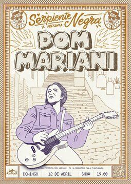 Concierto de Dom Mariani en Planta Baja (Granada) · 12 de abril, 2026