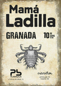 Concierto de Mamá Ladilla en Planta Baja (Granada) · 10 de abril, 2026
