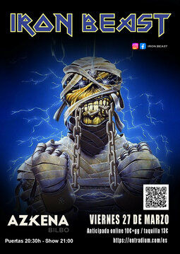 Iron Beast ‘Tributo Iron Maiden’ en Sala Azkena (Bilbao) · 27 de marzo, 2026