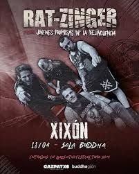 Concierto de Rat-Zinger en Sala Buddha (Gijón) · 18 de abril, 2026