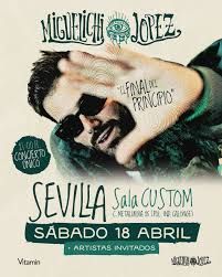 Concierto de Miguelichi López en Sala Custom (Sevilla) · 18 de abril, 2026