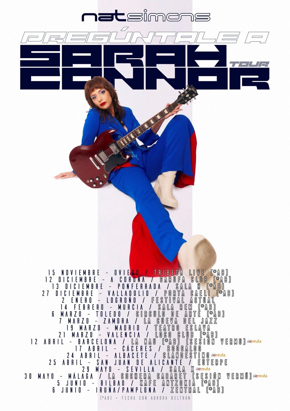 Concierto de Nat Simons en Sala Euterpe (Sant Joan) · 25 de abril, 2026