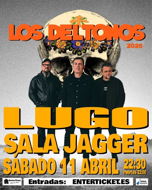 Concierto de Los Deltonos en Sala Jagger (Lugo) · 11 de abril, 2026