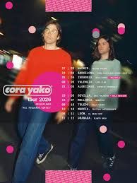 Concierto de Cora Yako + Multipla en Sala López (Zaragoza) · 25 de abril, 2026