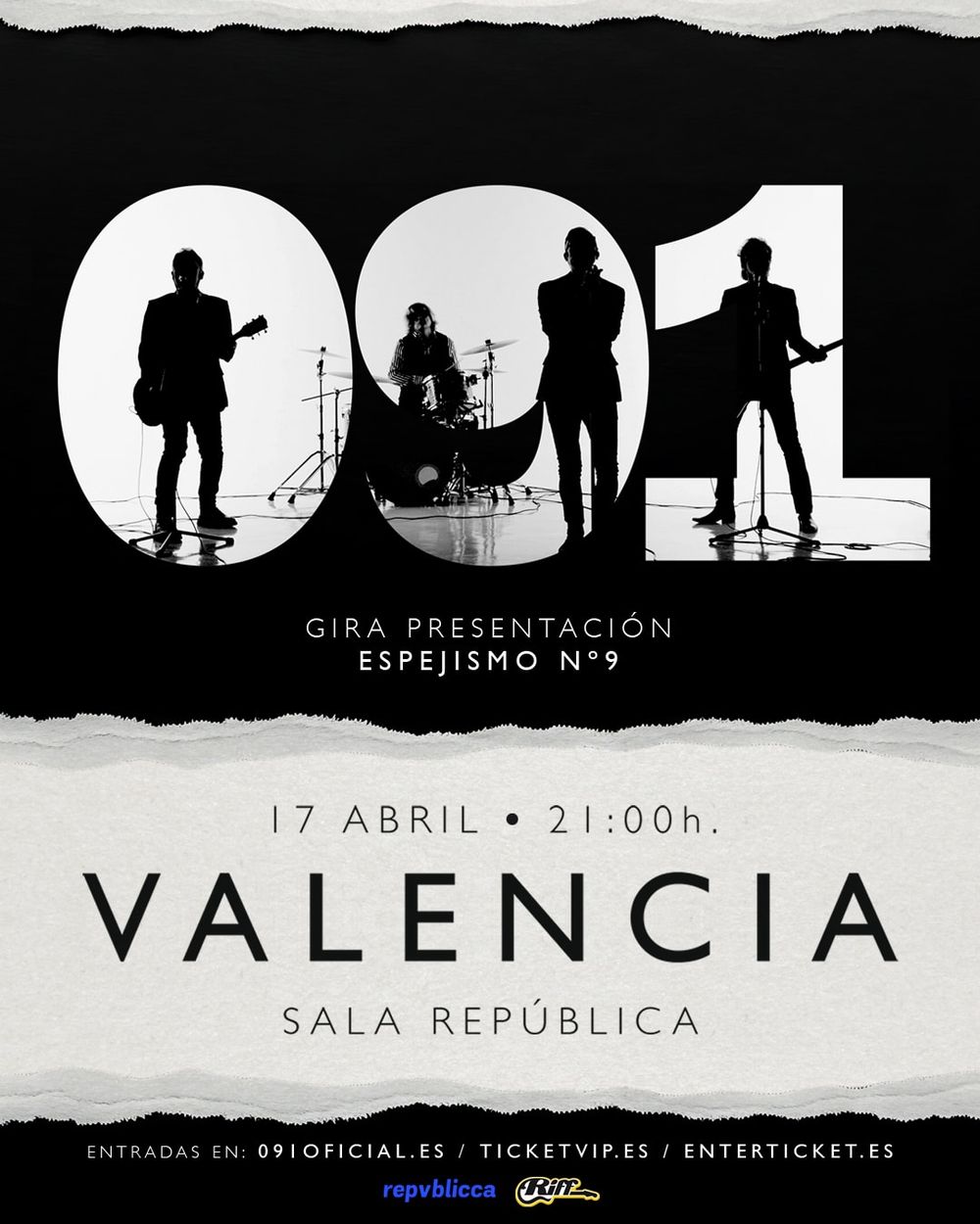 Concierto de 091 en Repvblicca (Mislata) · 17 de abril, 2026