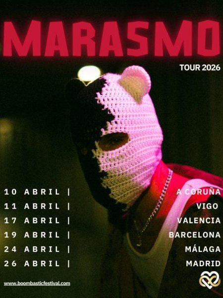 Concierto de Marasmo en Sala Uni (Madrid) · 26 de abril, 2026