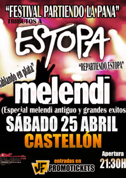 Festival Partiendo la Pana en SalaTal (Castellón) · 25 de abril, 2026