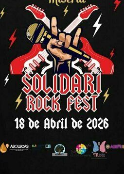 II Solidari Rock Fest con Leo Jiménez + Dry River en Salatal (Castellón) · 18 de abril, 2026
