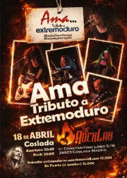Ama ‘Tributo Extremduro’ en The Rock Lab (Coslada) · 18 de abril, 2026