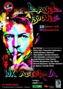 Diciembre-19 / Sala 16 Toneladas / Lux Aeterna (Tributo David Bowie) / Valencia 2025