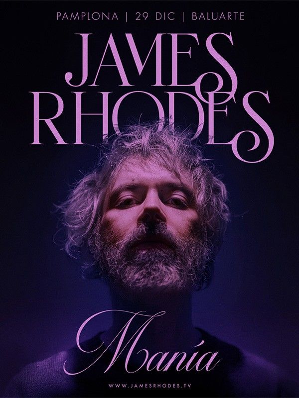 Diciembre-29 / Auditorio Baluarte / James Rhodes / Pamplona 2025