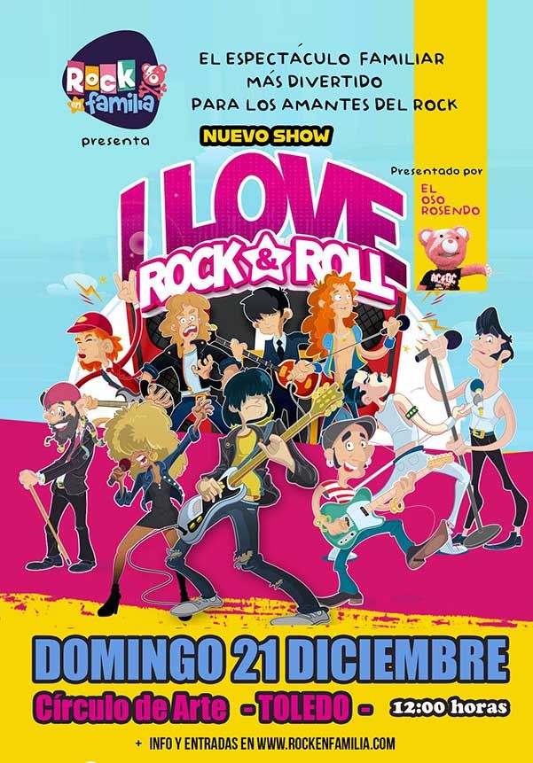 Diciembre-21 / Circulo de Arte / I Love Rock & Roll