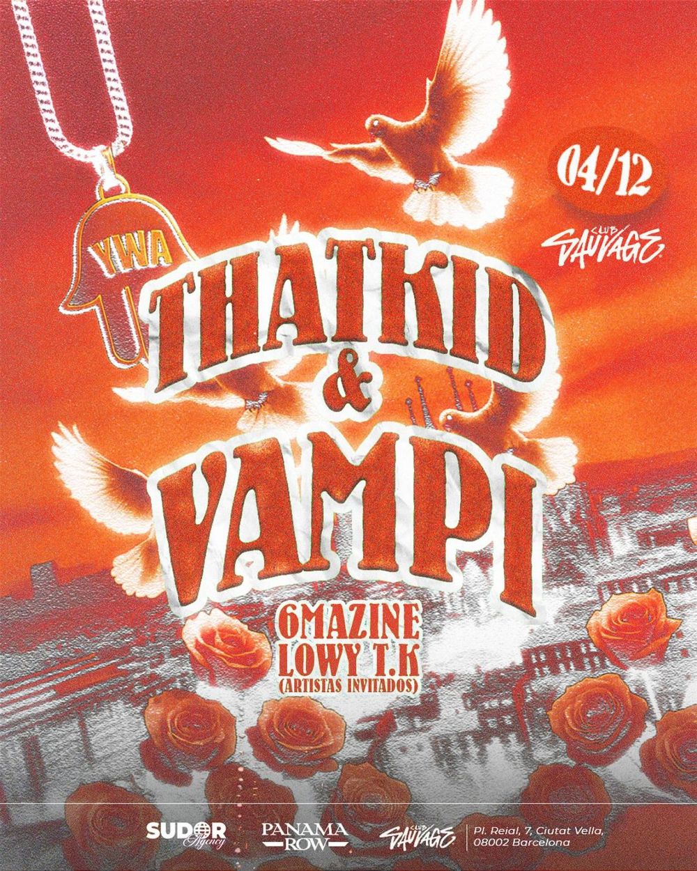 Diciembre-4 / Club Sauvage / Thatkid & Vampi / Barcelona 2025