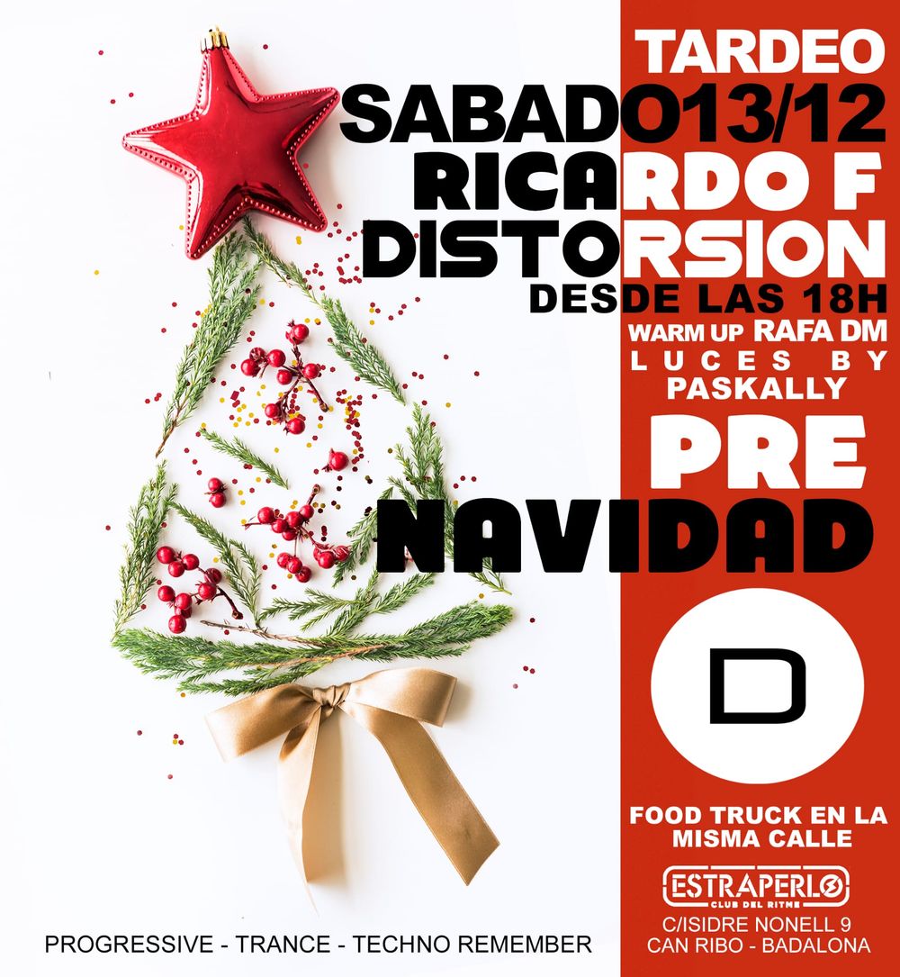 Diciembre-13 / Sala Estraperlo / Ricardo F Distorsión / Badalona 2025